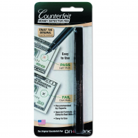 Dri-Mark 351B1 Smart Money Counterfeit Bill Detector Pen for Use w/U.S. Currency